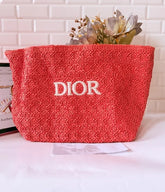 Dior Vintage Raffia Tote Bag