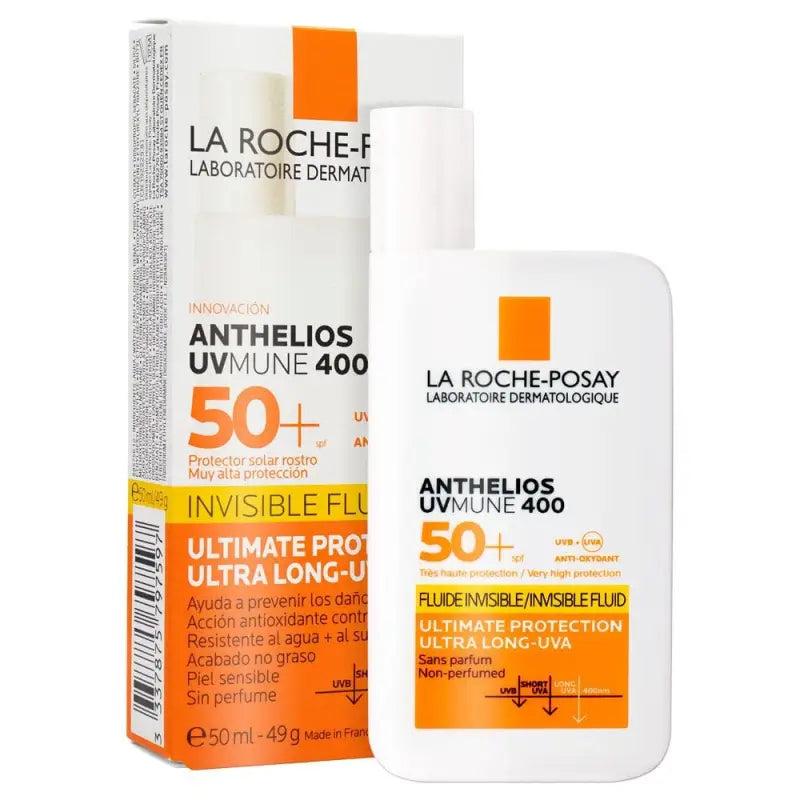 La Roche-Posay Anthelios Uvmune 400 Invisible Fluid sunscreen