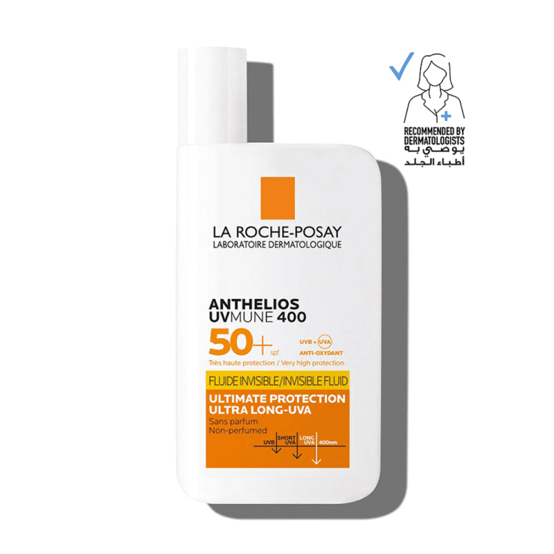 La Roche-Posay Anthelios Uvmune 400 Invisible Fluid sunscreen