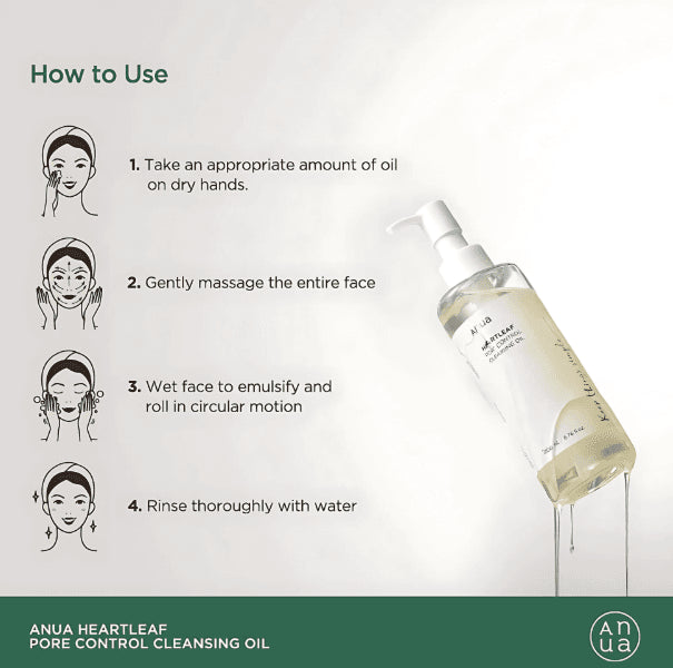 ANUA Heartleaf Pore Control Cleansing Oil
