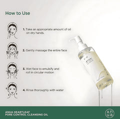 ANUA Heartleaf Pore Control Cleansing Oil
