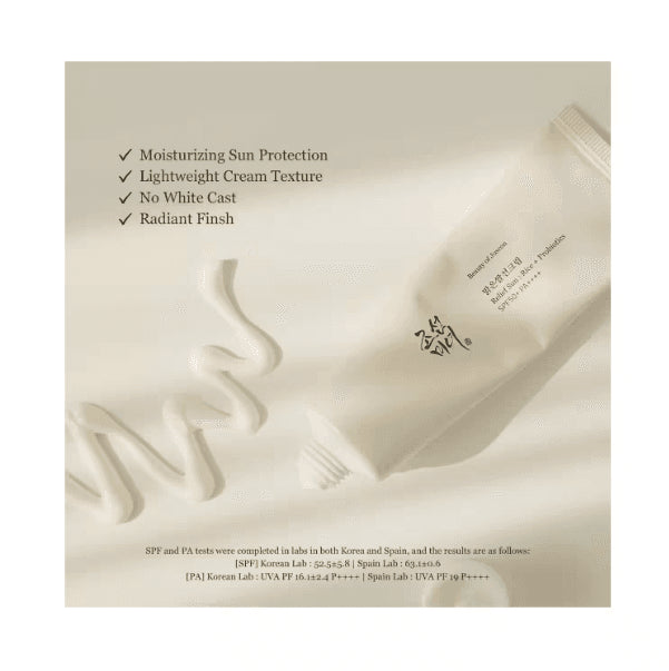 Beauty of Joseon Relief Sun: Rice and Probiotics 50ml