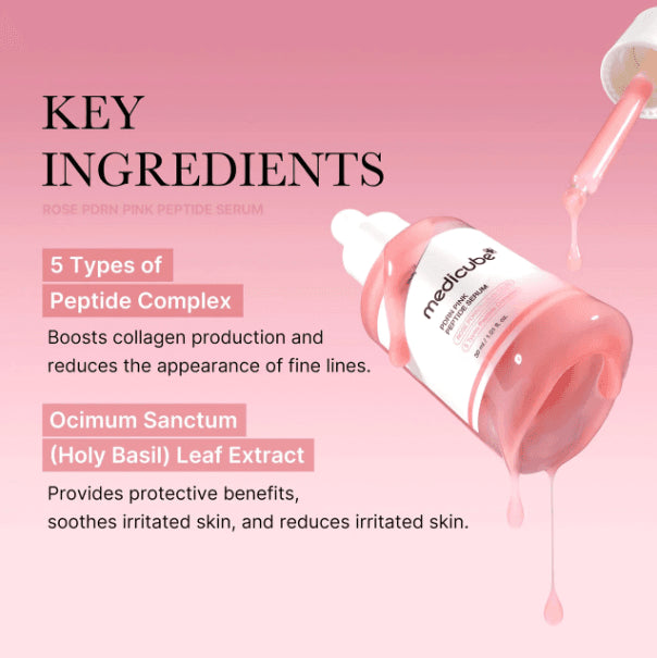 Medicube Korean PDRN Pink Peptide Serum 30 ml