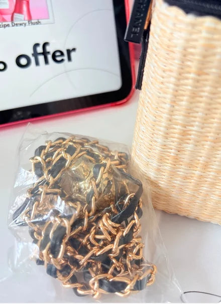 Chanel Blue Tweed Pouch