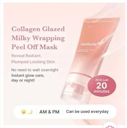 Medicube Collagen Milk Toning Wrapping Mask- (75ml)