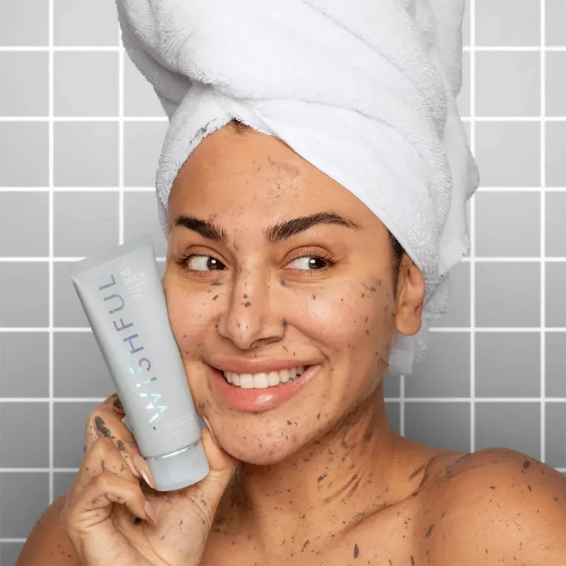 Wishfull yo detox face & body enzyme scrub 100ml