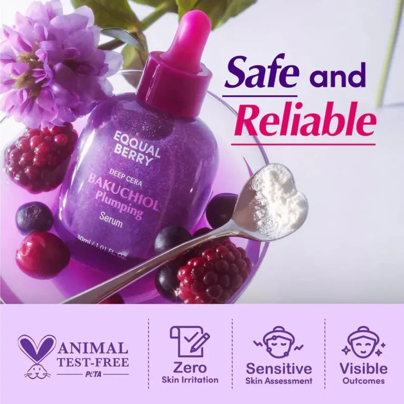 Eqqualberry Bakuchiol Plumping Serum – (30ml)